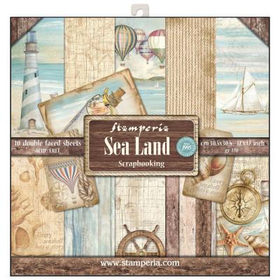 Stamperia Paper Pad - Sea Land